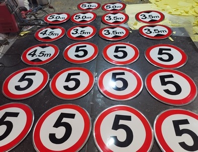 漯河漯河限速交通标牌厂家